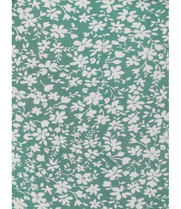 Ditsy Floral Tie Back Puff Sleeve Milkmaid Dress